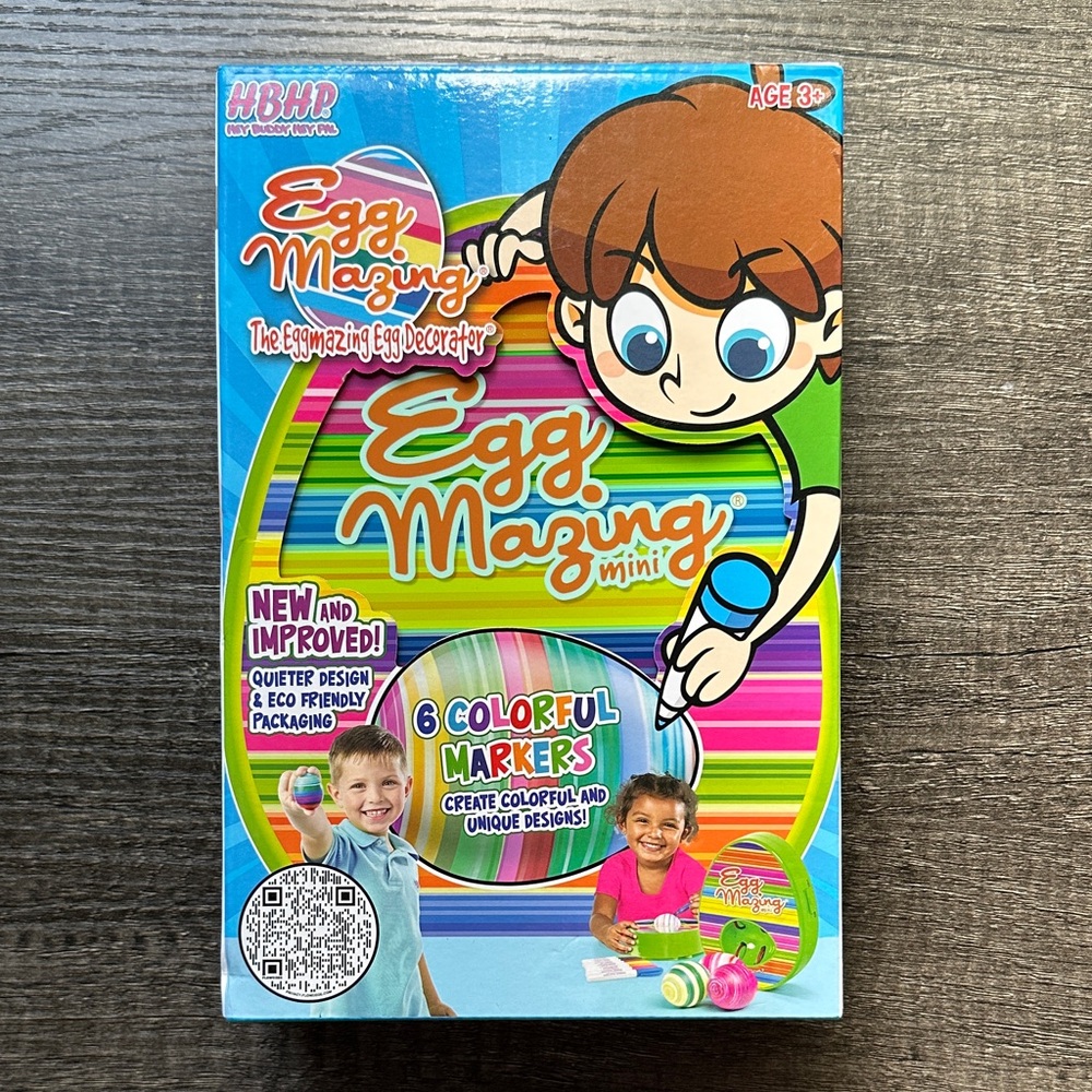 Egg mazing Mini Egg Decorator with Colorful Markers